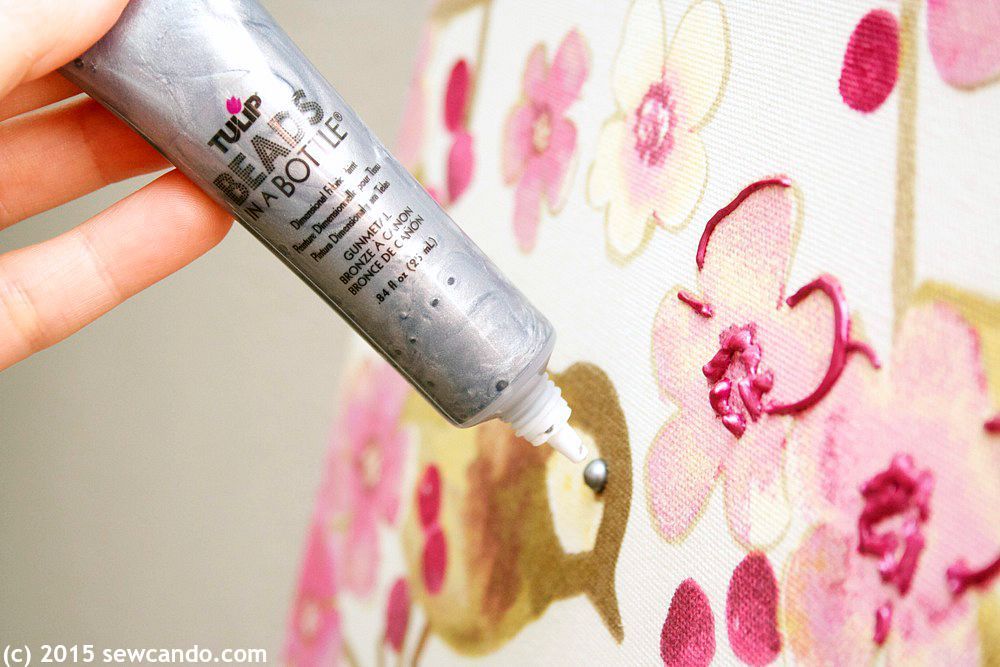 Sew Can Do Tutorial Time Faux Painting Wall Art Using Fabric